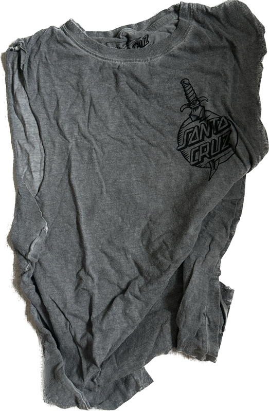 Santa Cruz Washed Tank Top Grey