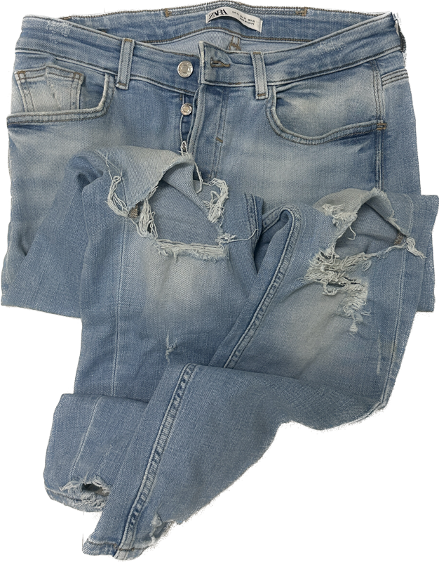 Zara Ripped Skinny Jeans