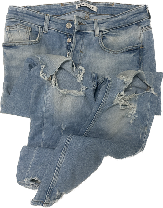Zara Ripped Skinny Jeans