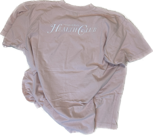Sporty and Rich Tee Rose