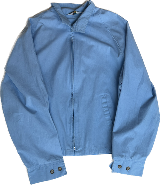 Thrifted Casual Jacket Light Blue